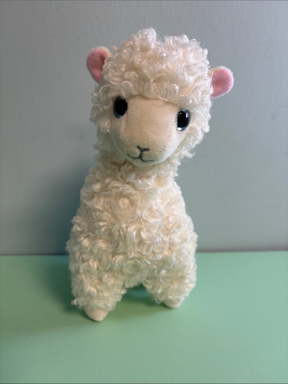 Ty Beanie Babies Lily Cream Llama Plush Stuffed Animal, Kids Plush Toy